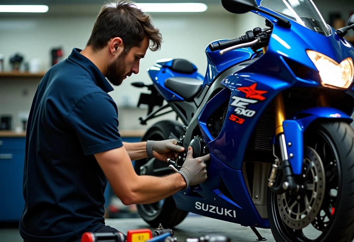 suzuki gsx-r 750 entretien